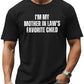 Men's Humorous Letter-Print Fashion Short-Sleeve