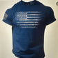 Men's Casual Crew-Neck Short-Sleeve T-Shirt With Beach Sunset And Coconut Tree Print