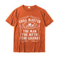 Hot Selling Short Sleeve T-shirt Round Neck Men And Women