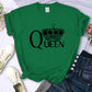 Queen'S Big Crown Printed Women T Shirts Breathable Summer